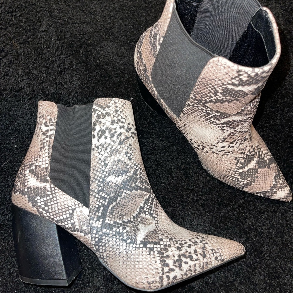 Snake booties (boots)